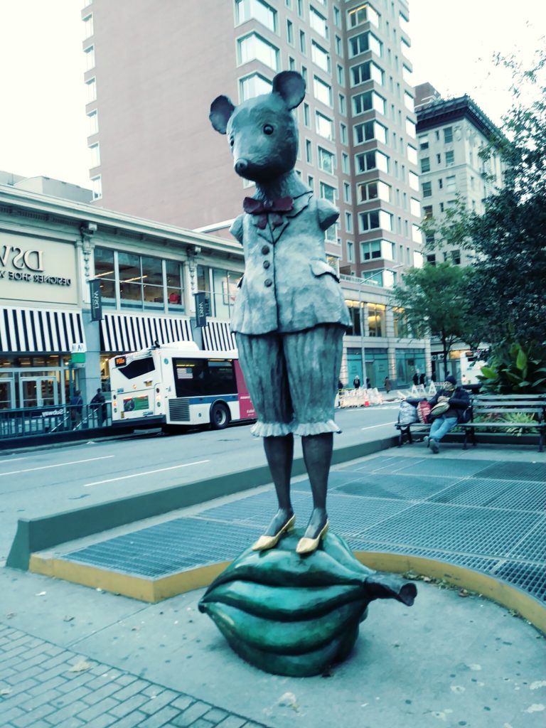 A mousey, on meridian near Broadway and West 81st street.
